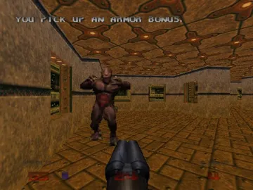 Doom 64 (Europe) screen shot game playing